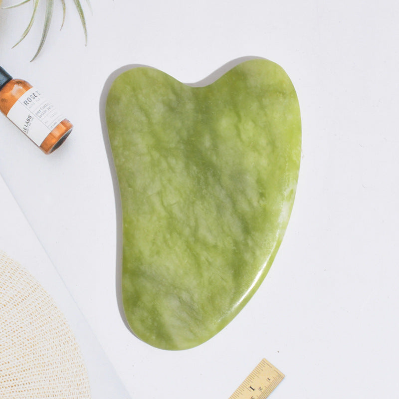 Green Phoenix Jade Gua Sha Massage for better facial aesthetics